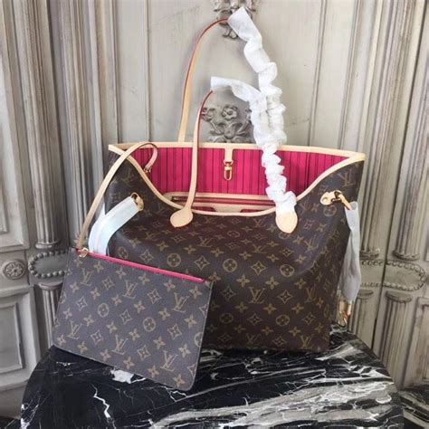 louis vuitton monogram canvas pivoine neverfull mm m41178|louis vuitton never full.